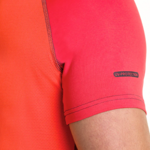 Polera Dry Fit Hw Spx Manga Corta Hombre Orange