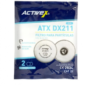 Filtro Activex ATX DX211 Particulas y Olores VO P3 R (Par)