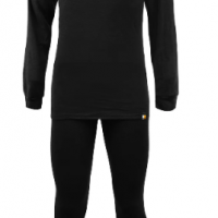 Conjunto Primera Capa De Polipropileno Hw Lfa Negro